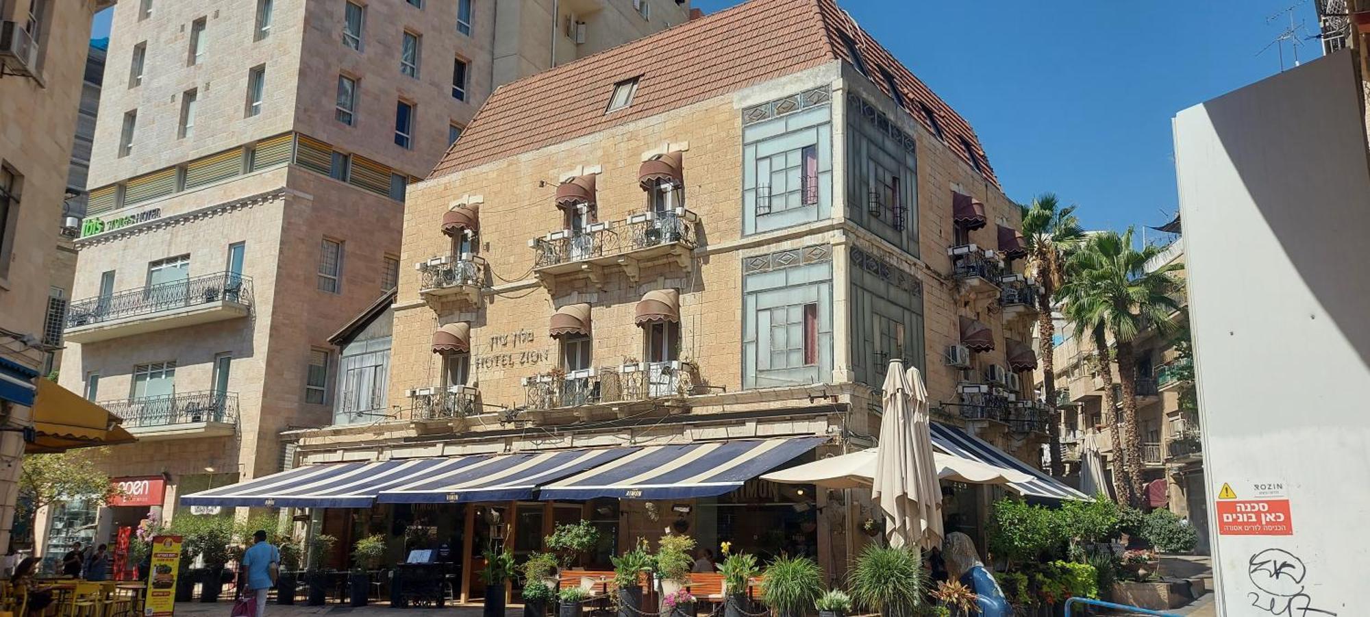 Zion Hotel Ierusalim Exterior foto